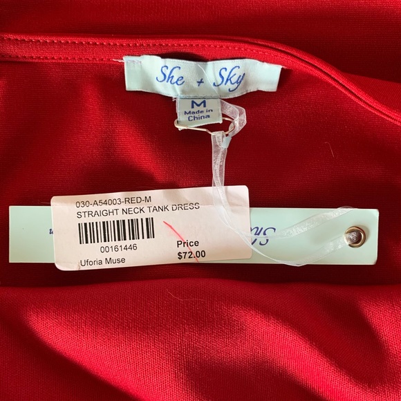 She + Sky red dress - Picture 3 of 3